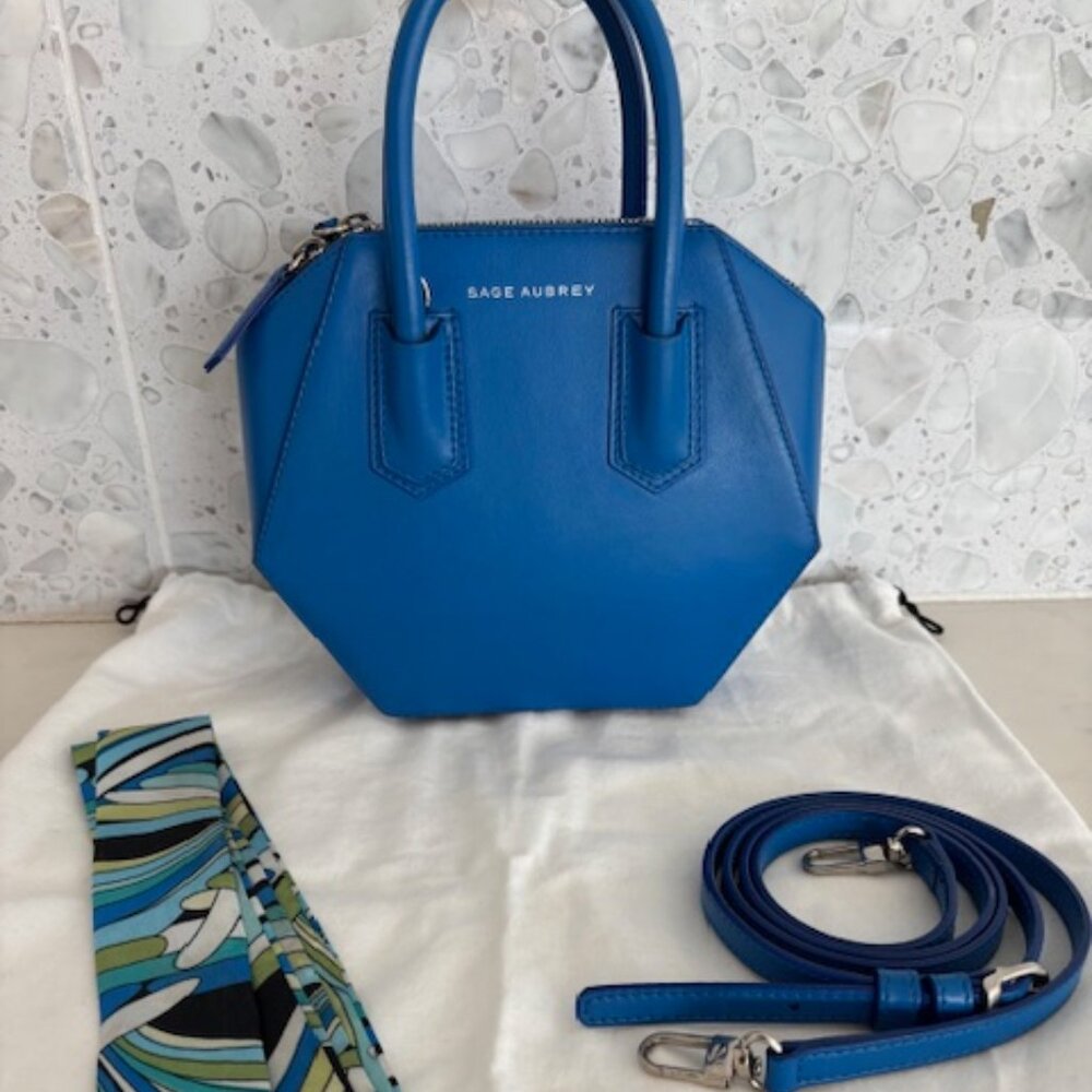 Sage Aubrey Mini Luna Bag - Royal Blue